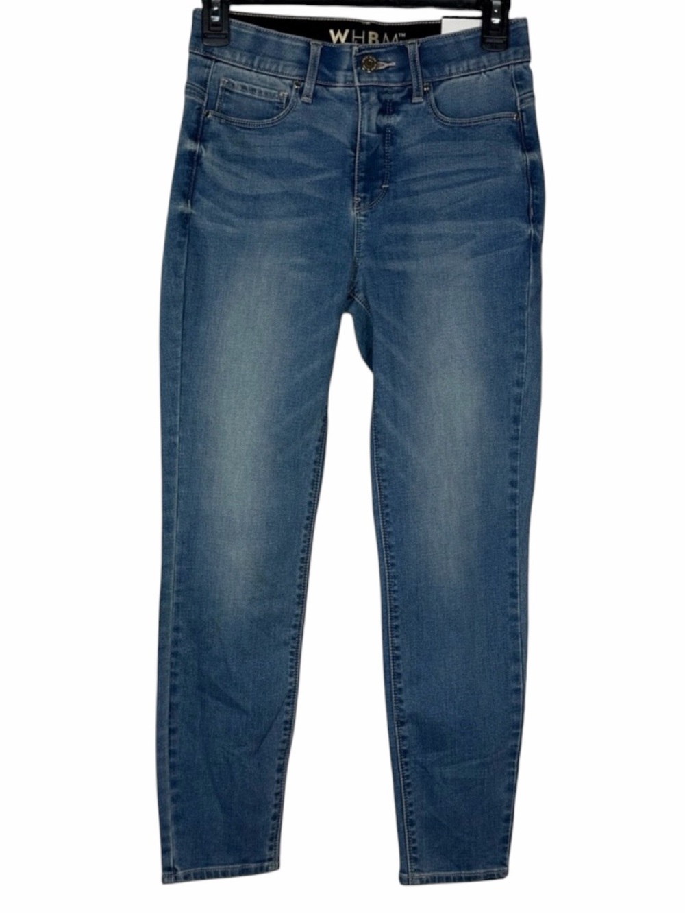 White House Black Market NWT Essential Slimmer High Rise Skinny Crop Jeans. SZ 0